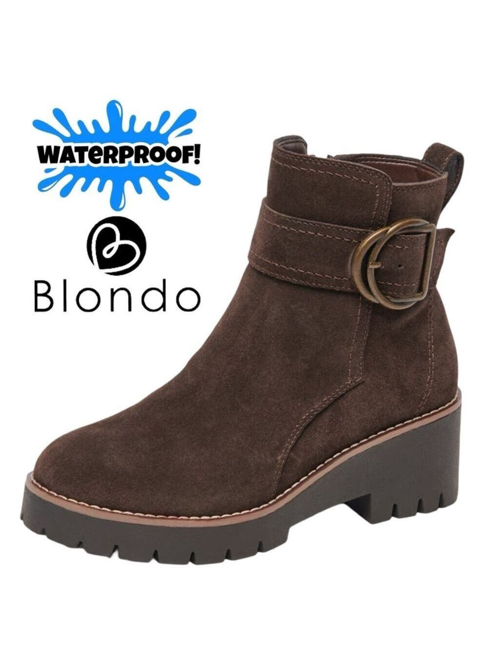 Blondo USA Dakota Waterproof Bootie NWOB $130